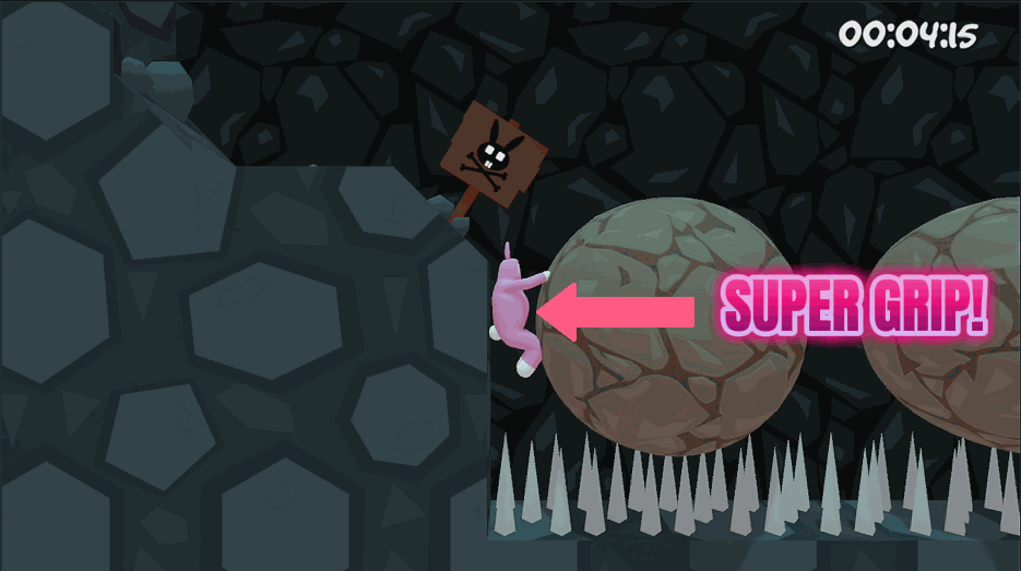 Sticky Paws (Grip of Steel)